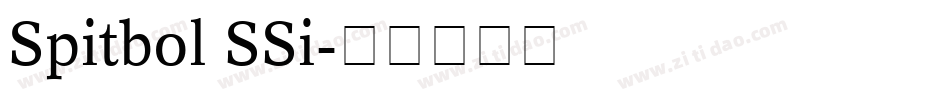 Spitbol SSi字体转换